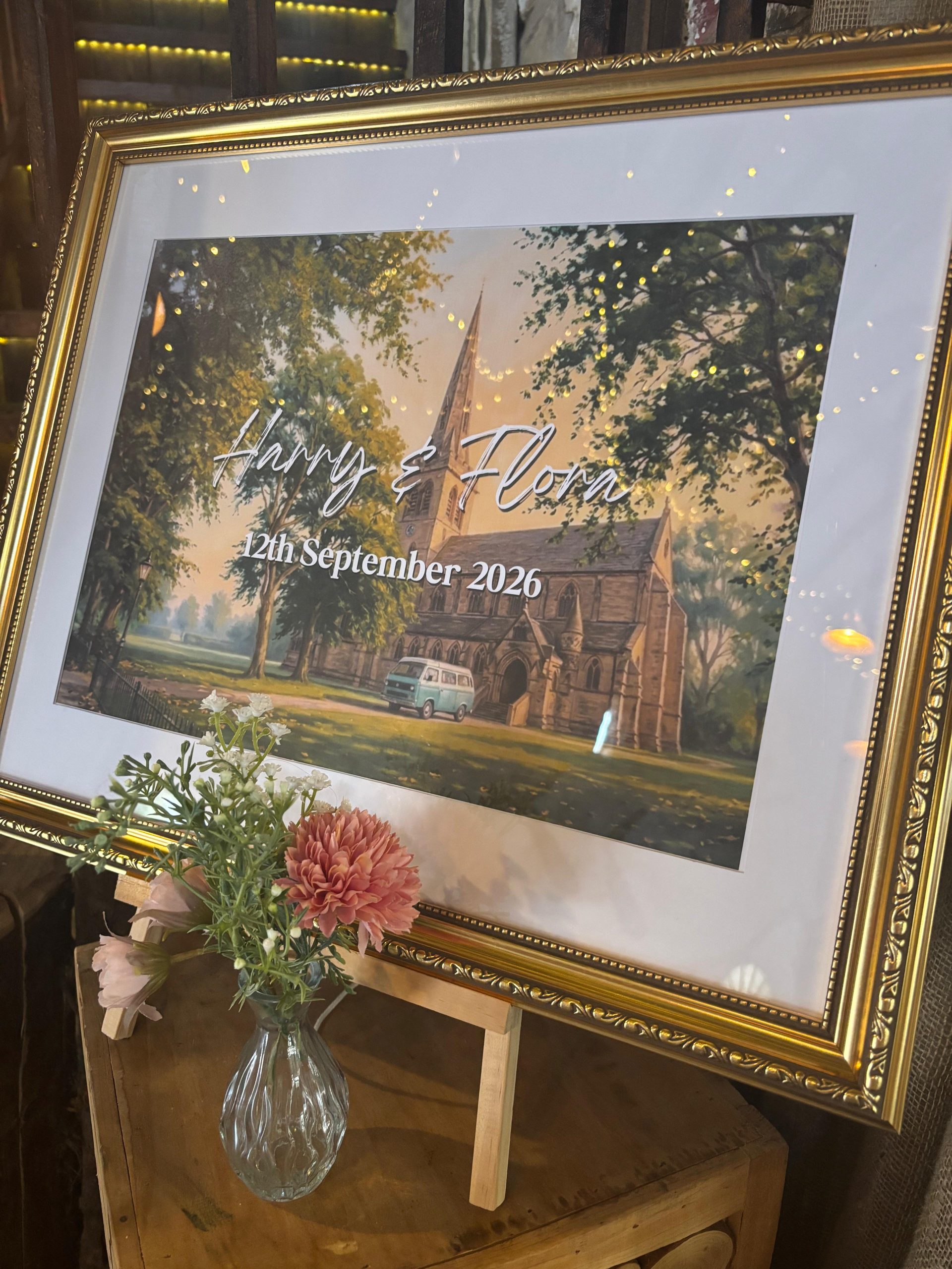 Congratulations to Flora and Harry